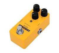 Luocute Electric Guitar Effects Pedal, Metal Case Plexi Distortion Mini Guitar Pedal with True Bypass, for Blues Rock Metal