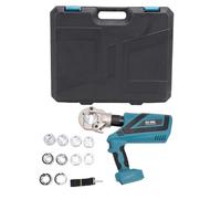 Luocute Electric Hydraulic Crimping Tool, 60KN Rechargeable Hydraulic Cable Lug Crimper with 360° Rotating Head and LED Display, for Copper Aluminum Cable Electrical Crimping