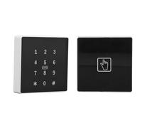 Luocute Electric Magnetic Door Lock Kit, Keypad Access Control System with 10 Proximity Cards and Exit Button for Office Factory Home Security, DC12V 300KG Holding Force