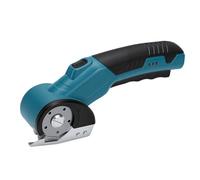 Luocute Electric Scissors, 4.2V Cordless Rechargeable Fabric Cutter with 2000mAh Battery, 320 RPM High Torque Motor for Cloth Cardboard Paper Craft 6mm