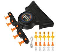Luocute Electric Shooting Targets Ball Game Floating Ball Dart Target Game Adjustable Wind Power Toy Long-distance Shooting Interaction Parent Child Communication Promotion Soft