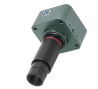 Luocute Electronic Microscope Camera 4K 8MP USB 3.0 0.5X Lens | Digital Eyepiece for Biological Microscopes, Aluminum Alloy Body, 23.2mm/30mm/30.5mm Mount, Wide Field of View UVC Driverfree
