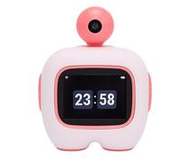 Luocute Emotional AI Robot, 2MP Camera with 180° Flip for Visual Chat and Object Recognition, Voice Commands for Interactive Learning, Desktop Companion for Kids