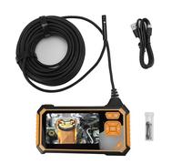 Luocute Endoscope Camera, 8mm Dual Lens 1080P HD Borescope Inspection Camera with Light and 4.3 Inch Color LCD Screen, Suitable for Car Maintenance, House Inspection (5m / 16.4ft)