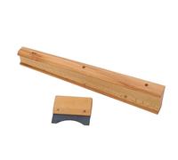 Luocute Excellent Maple Wood Material, Violin Fingerboard Hold Clamp Scraper Violin Making Luthier Tools, Cello Fingerboard Scraper Cut for Various Types of Repairs