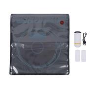 Luocute Filament Vacuum Storage Kit, 10 Pcs 12.6 X 13.4 Inch Light Proof Vacuum Sealed Bags for 0.5-1KG 3D Printer Filament, with USB Pump, Compatible with PLA PETG TPU