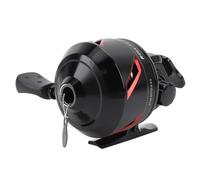 Luocute Fishing Reel with Reversible Handle, High Speed 3.9:1 Gear Ratio, Metal Line Cup Cover, 3+1 Bearing for Left Right Retrieve, Compact & Portable, Suitable for Various Water (Red)