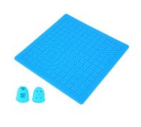 Luocute Flexible Silicone 3D Design Mat with Finger Caps