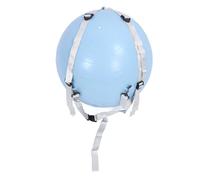 Luocute Flip Assist Ball, Deformation Proof Somersault Exercise Training Ball with Quick Pump for Forward Back Handspring Yoga Balance Core Workout (Blue)