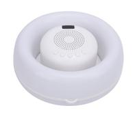 Luocute Floating Pool Speaker with RGB Lights, Temperature Display IP65 Water Proof Portable Speaker for Pool Party Outdoors (White)