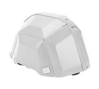 Luocute Foldable Helmet, High Strength Plastic Safety Hard Hat with Adjustable Head Circumference 47-62cm, for Outdoor Work Sports Travel Emergency Disaster Avoidance (White)