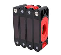 Luocute Folding Level, 4 Section Magnetic Foldable Leveler Tool with 3 Adjustable Joints and 4 Level Bubbles, for Woodworking Carpentry Plumbing Home Projects