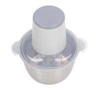 Luocute Food Processor, 2L Mini Electric Meat Grinder and Vegetable Chopper with 2 Bowls for Home Kitchen, Baby Food, Nuts, Vegetables (White)