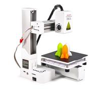 Luocute Frequency Division Multiplexing 3D Printer, Easy to Use Beginner 3D Printing Machine with Fast Heating All Metal Nozzle, for Educational Projects and Creative Designs (White)