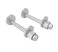 Luocute Front Control Arm Hardware Kit, 13817 Wearproof | Suspension Bolts and Nuts Set, Cam Bolt Mounting Components Replacement for Dakota 2005-2011, Front End Rebuild Accessories