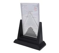 Luocute Galton Board Probability Demonstration Model, 12.2in Large Physics Learning Desk Toy with 17500 Metal Beads, Statistical Law Experiment Tool for School s STEM Education