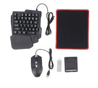 Luocute Gaming Keyboard Mouse Converter Set, BT 5.2 No Delay High Sensitivity Gaming Chip 125 Frames/Sec Mobile Gamepad Combo, with Smart Press Gun Function, for 8