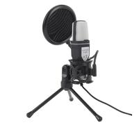 Luocute Gaming Microphone with RGB Lighting, Windproof Pop Filter USB Condenser Mic for PC, Professional Computer Mic Kit for Gaming, Streaming, Video Calls, Music Creating