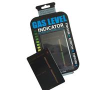 Luocute Gas Level Test Card, LCD Color Changing Technology Magnetic Gas Tank Level Indicator, with Accurate Measurement for Home Kitchen, Measuring Range -10C to 120C