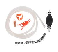 Luocute Gasoline Transfer Pump, High Flow Manual Siphon Pump with 2.5m Oil Proof Hose, for Gasoline Oil Water Liquid Fluid in Cars Motorcycles Boats