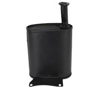 Luocute Generator Muffler, Steel Replacement for GX340, GX390 11h P 13h P, Universal Application for 440cc, 337cc, 338cc, 389cc, 420cc, 439cc, 459cc Engines