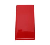 Luocute Glove Box Latch Handle Cover Replace for 1500 2010-2017 | ABS Door Lock Switches Trim, Direct Fit No Drilling, Colorfast Red Coating, Sporty Cabin Accent, Worn Cracked Factory Panel