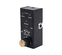 Luocute Guitar Effects Pedal, Drum Machine Guitar Pedal Drum Effects Pedaling for Machine with 55 Rhythm Patterns Speed Volume Control True Bypass for Electric Bass