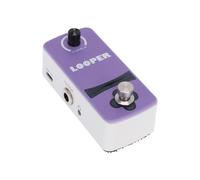 Luocute Guitar Looper Pedal, Mini Single Switch Control 12 Minute Recording Smart Memory Playback with Stacking Recording Capability, for Practice Stage Performance