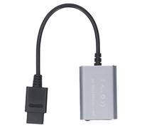 Luocute HD Converter Adapter, 720P HD Video Converter Adapter for N64 SFC SN ES N GC PAL NTSC Retro Game Console S Video SV AV HDTV Tools with 4:3 16:9 Switcher