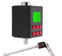 Luocute High Accuracy Digital Torsion Adapter with Sound Light Reminder, Powerful Function 1/4 Inch Square Drive 0.3-30 N.m Digital Torque Wrench Converter for Car, Motorcycle &