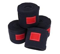 Luocute Horse Poloing Wraps, 9.8FT Soft Fleece Poloing Wraps Equestrian Leg Bandage Set of 4 Packs, Protective Equestrian Leg Bandages Versatile for Horse Supplies (Purplish Blue)