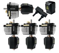 Luocute Hotend Kit Replacement for Creator 5 Pro | 0.6mm Hardened Steel Nozzle, Hardened Steel Tip, Supports Abrasive Filaments Up to 320°C, Includes Silicone Sock and Nozzle