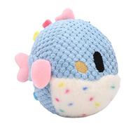 Luocute Interactive Dog Toy, Jumping Squeaky Plush Chew Toy with Animal Sound and Rechargeable Battery, for Small Medium Large Dogs Cats Pets to Keep Them Busy