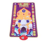 Luocute Interactive Language Learning Playmat, Educational Kids Rug with Multilingual Voice Guidance, 47.64x27.56in Electronic Activity Mat for Toddlers Nursery Classroom