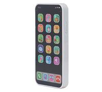 Luocute Kids Cell Phone Toy, Music Light Function Educational Learning Phone Toy, Children Mobile with Pretend Play Calling Scanning Numbers, for Toddlers Boys Girls Over 3 (English White)