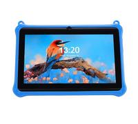 Luocute Kids Learning Tablet, 7 Inch 32GB Storage 4GB 13 HD Display Parental Controls with Shockproof Silicone Case Stand for Ages 2-12 (Blue)