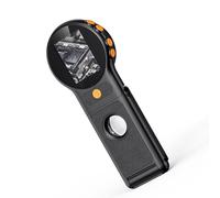 Luocute Kids Microscope, 2.0 Inch Screen 1080P 500X Magnification with 8 LED Lights and Foldable Stand, for Children Students Home School Science Learning