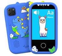 Luocute Kids Smart Phone, 2.8In Touchscreen Phone for Girls & Boys Age 3-10 with 32GB Memory, Games, Camera, Music Player (Blue)