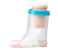 Luocute Kids Water Proof Cast Cover, Reusable Comfortable Design for Broken Foot, with Extra Space for Free Movement, Keep Bandages Dry for Showering Bathing Outdoor Activities