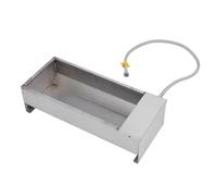 Luocute Large Capacity Self Filling Stainless Steel Livestock Water Trough, Automatic Animal Drinking Water Bowl with Float Valve Kit for Farm Horse Goat Chicken Duck Goose Cow Sheep