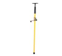 Luocute Lasers Level Pole, 118.11in Length 6mm 15.2mm Interface Iron Alloy Quick Locking Universal Plate 3 Meters Telescoping Level Pole with Storage Bag for Camera Projector