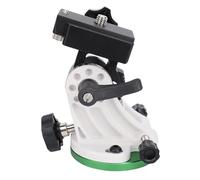 Luocute Latitude Adjustment, Aluminum Alloy Telescope Base Equatorial for Astronomy Telescope Photography Accessory for SKY WATCHER 0 to 90° 3/8in Aluminum Alloy Mount (Green and white)