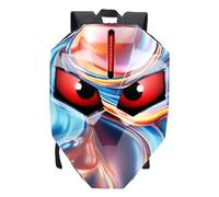 Luocute LED Backpack with Mysterious Dreamy Eyes, Programmable Screen Backpack, Water Proof Hard Bag for Riding, Suitable for Travel, Parties, and Biking