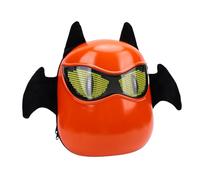 Luocute LED Bat Backpack, 14x31 Color Screen APP Control Programmable Backpack with Adjustable Shoulder Straps, Motorcycle for Outdoor Travel Gatherings