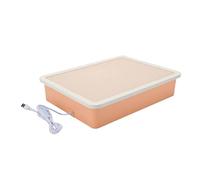 Luocute LED Light Table for Kids, Sensory Light Box with 10 Brightness Levels and 3 Color Temperatures, for Sand Painting, Stencil Tracing, Calligraphy, Sketching (Orange)