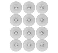 Luocute LED Luminous Cup Sticker, 12 Pack with 7 Color Lights | Adhesive LED Bottle Light, Reflective Coaster Mat, for Wine Glasses, Bars, Home Decoration