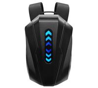 Luocute LED Motorcycle Riding Backpack, 3D Appearance Dynamic LED Screen with Adjustable Shoulder Straps and Padded Back, for Cycling Hiking Skateboarding