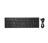 Luocute Left Handed Keyboard, 109 Keys Ergonomic Layout with Micro USB and 2 USB Interfaces, Plug and Play Office Keyboard for Business Accounting Designer