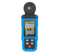 Luocute Light Meter Digital Illuminance Meter, Measures 0.1 to 300000Lx with Data Logging and Clear LCD Screen, for Schools Hospitals Factories Airports Homes (SK-8301A)