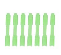 Luocute Light Stick Clip On Holder, 40 PCS 1.5mm 2mm 2.5mm Rod Tip Night Fishing Fluorescent Glow Sticks Holder, ABS Fishing Light Clip With Small Size For Rod Tip Night (M)